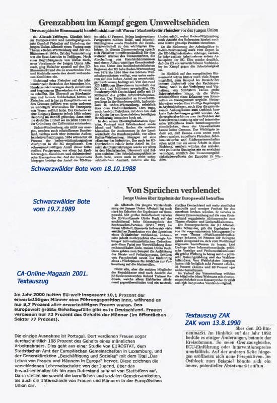 Leseprobe 2 aus dem Bereich Politik Leseprobe 2 aus dem Bereich Politik
