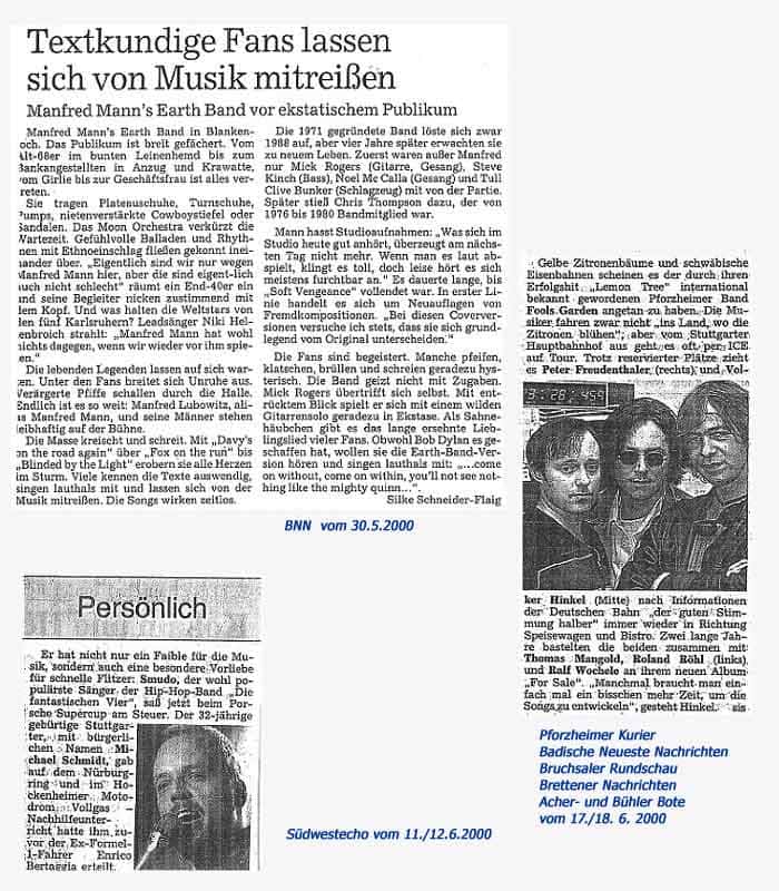 Leseproben aus dem Ressort Musik Leseproben aus dem Ressort Musik