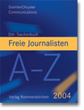 Handbuch Freie Journalisten 2004 Buchcover Freie Journalisten Handbuch 2004
